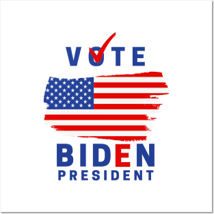 Vote Biden President 2020 Posters and Art